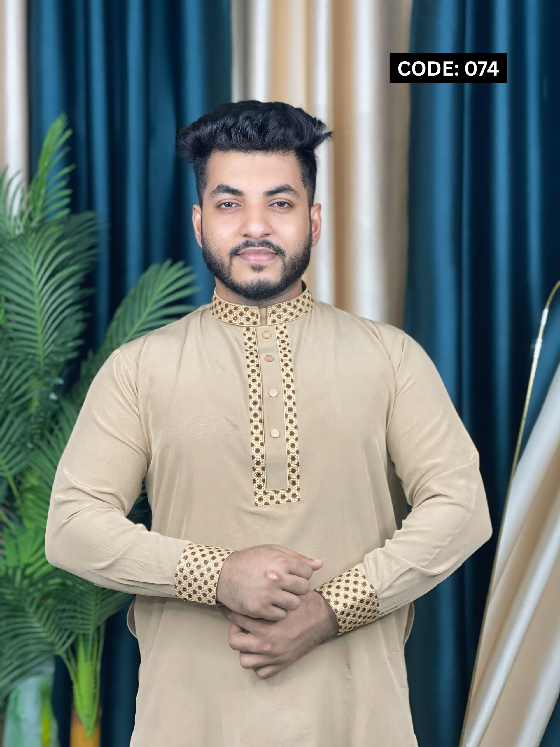 অরিজিনাল চায়না ভাংচুর স্টিচ পাঞ্জাবি (CODE: 074)